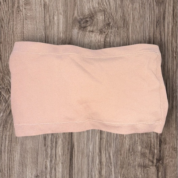 Wallflower Insta Smooth Bandeau Top Nude Brown Size M Removable Cups NWT - Picture 3 of 4